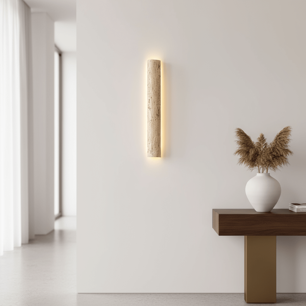 Solterra Travertine Sconce - fovolighting