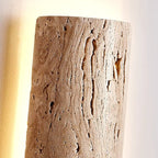 Solterra Travertine Sconce - fovolighting