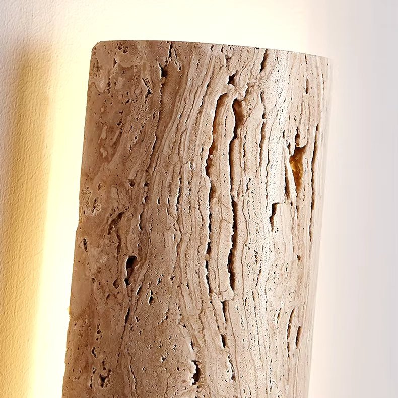 Solterra Travertine Sconce - fovolighting