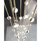 Sonne Constellation 12" Wide Beaded Chandelier 26 Light 2700K - fovolighting