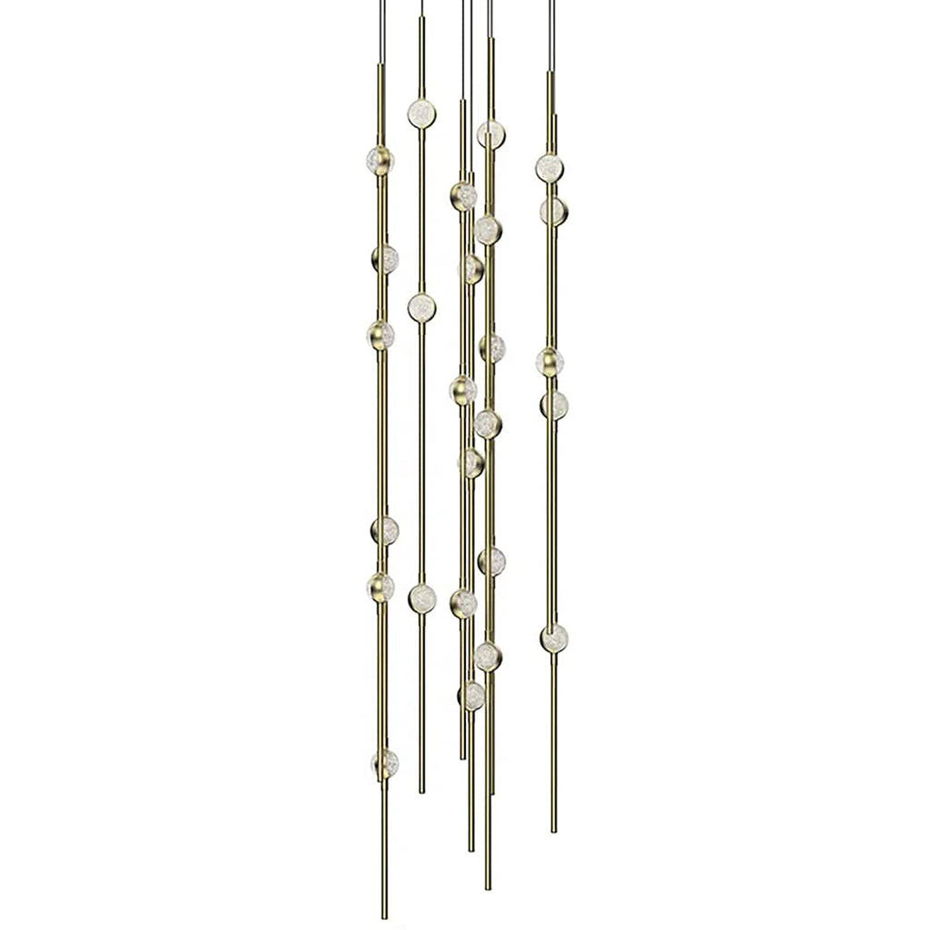 Sonne Constellation 12" Wide Beaded Chandelier 26 Light 2700K - fovolighting