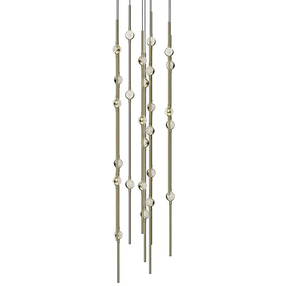 Sonne Constellation 12" Wide Beaded Chandelier 26 Light 2700K - fovolighting