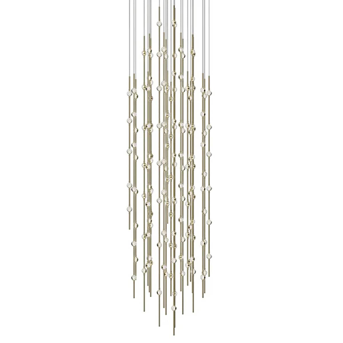 Sonne Constellation 25" Wide Beaded Chandelier - fovolighting