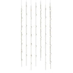 Sonne Constellation 36in Wide Beaded LED Chandelier Satin Nickel - fovolighting