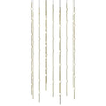 Sonne Constellation 36in Wide Linear Chandelier Satin Brass - fovolighting