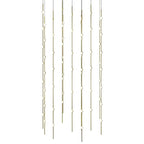 Sonne Constellation 36in Wide Linear Chandelier Satin Brass - fovolighting