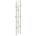 Sonne Constellation 6" Wide Beaded Chandelier - fovolighting