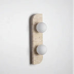 Sonte Natural Travertine Wall Sconce - fovolighting
