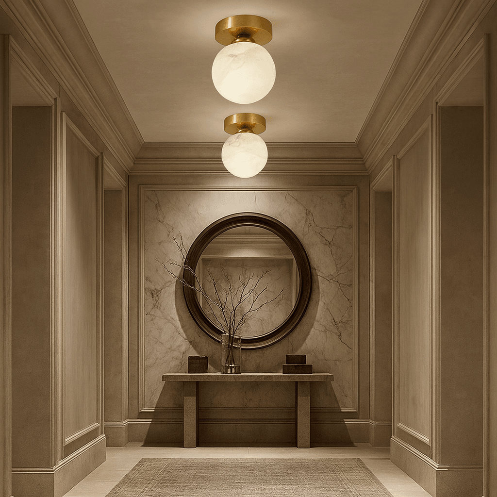Soria Marble Flush mount - fovolighting