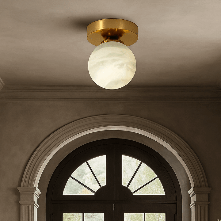 Soria Marble Flush mount - fovolighting
