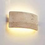 Sovana Travertine Wall Sconce - fovolighting