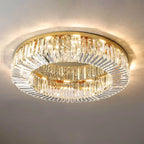 Specchio Crystal Flush Mount - fovolighting