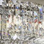 Specchio Crystal Flush Mount - fovolighting