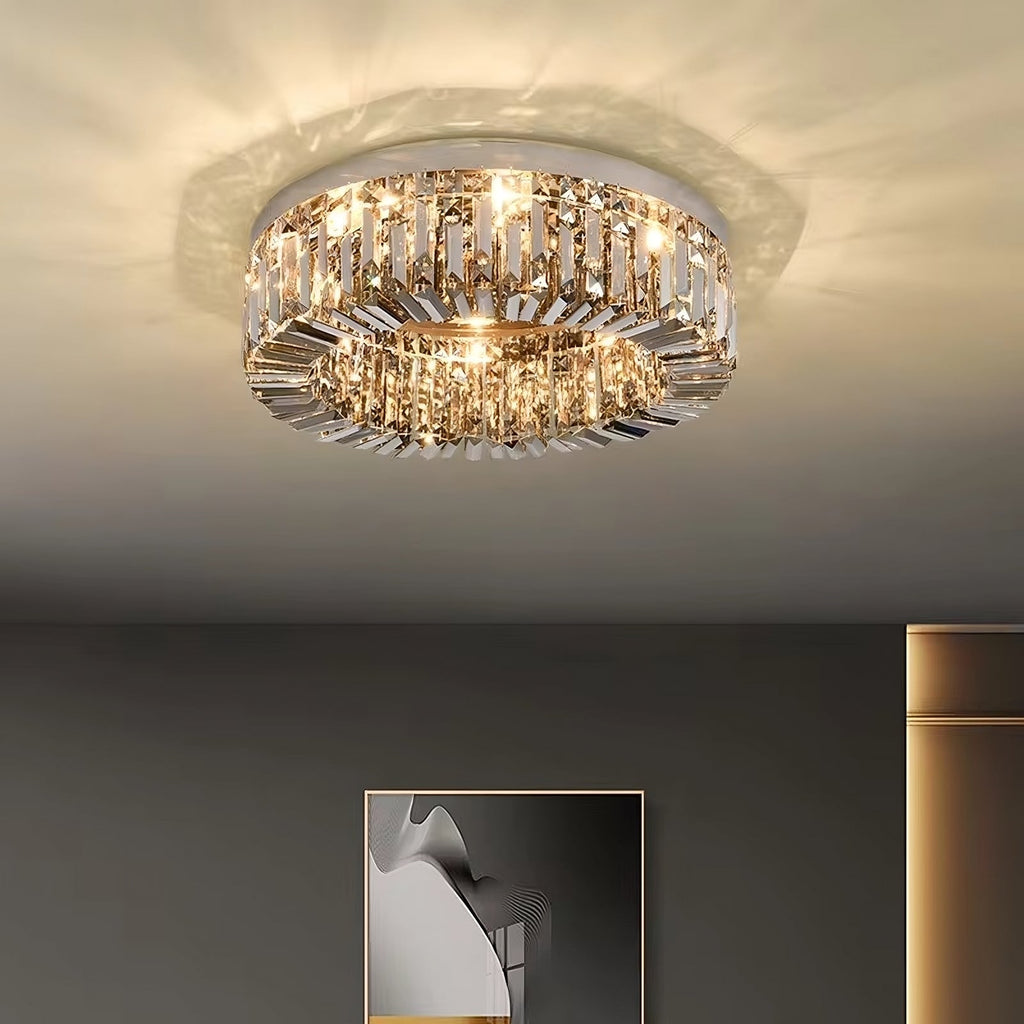 Speccio Crystal Flush Mount - fovolighting