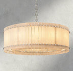 Sun Merca Alabaster Round Chandelier 22", 37", 48", 60" - fovolighting