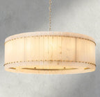 Sun Merca Alabaster Round Chandelier 22", 37", 48", 60" - fovolighting