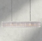 Sun Merca Rectangular Chandelier 54", 72" - fovolighting