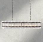 Sun Merca Rectangular Chandelier 54", 72" - fovolighting