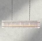 Sun Merca Rectangular Chandelier 54", 72" - fovolighting
