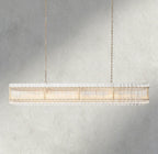 Sun Merca Rectangular Chandelier 54", 72" - fovolighting