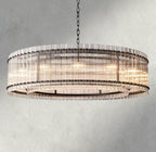 Sun Merca Round Chandelier 22", 37", 48", 60" - fovolighting