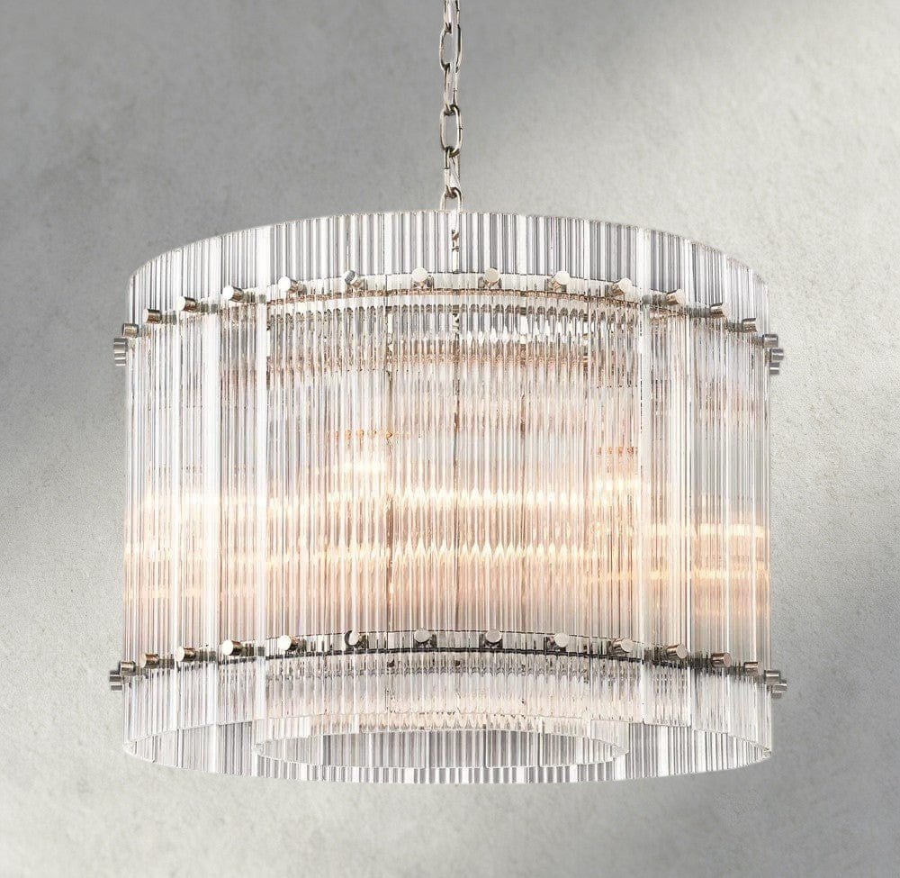 Sun Merca Round Chandelier 22", 37", 48", 60" - fovolighting