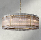 Sun Merca Round Chandelier 22", 37", 48", 60" - fovolighting