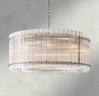 Sun Merca Round Chandelier 22", 37", 48", 60" - fovolighting