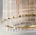 Sun Merca Round Chandelier 22", 37", 48", 60" - fovolighting