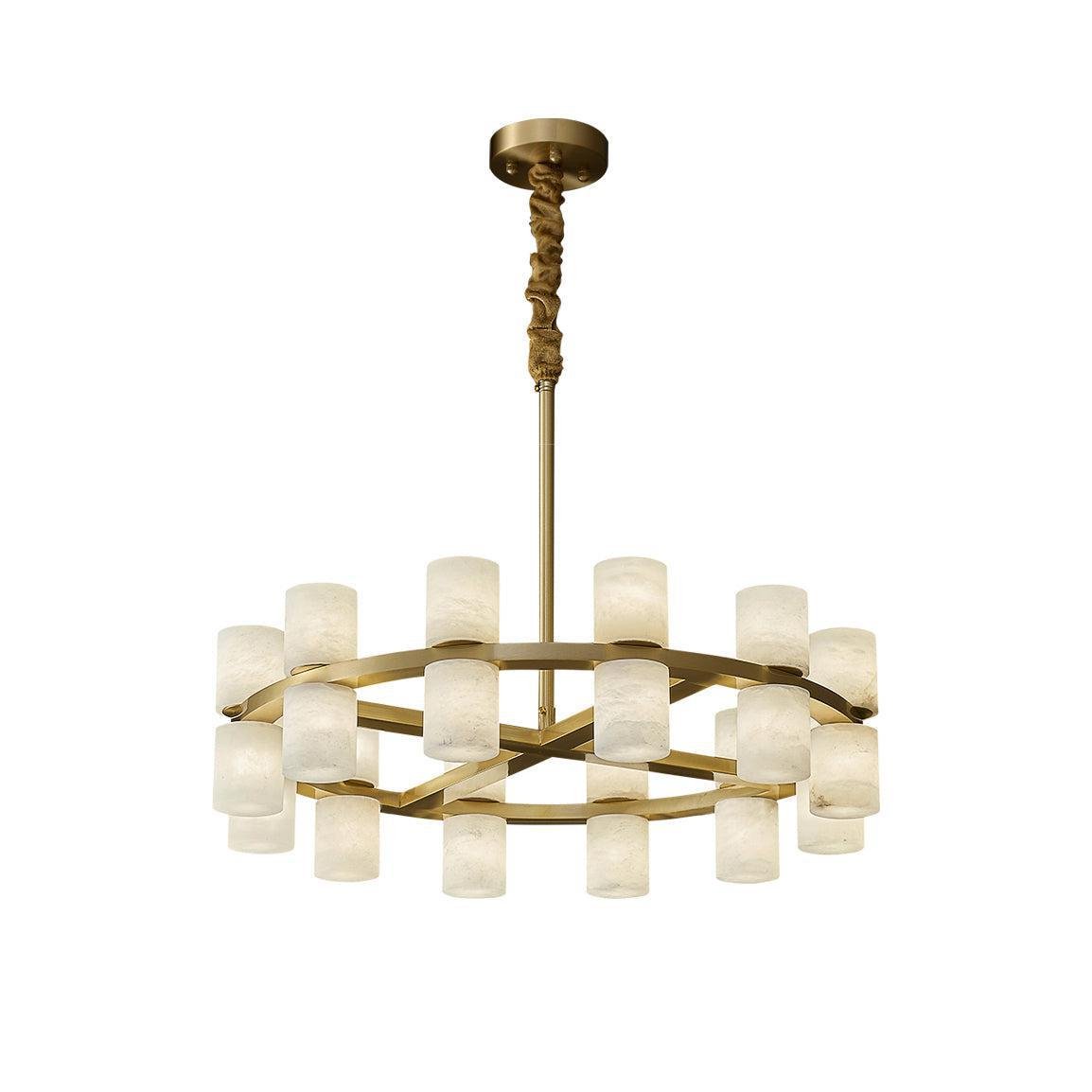 Tabitha Alabaster Chandelier - fovolighting