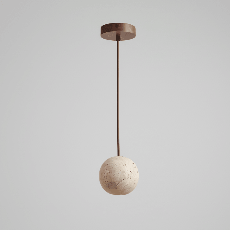 Terra Travertine Pendant Light - fovolighting
