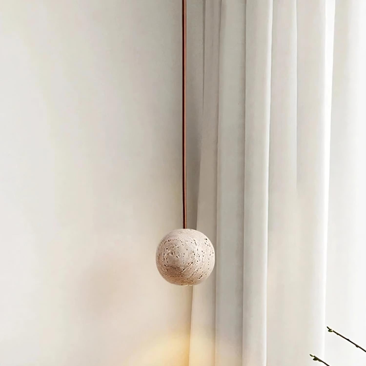 Terra Travertine Pendant Light - fovolighting