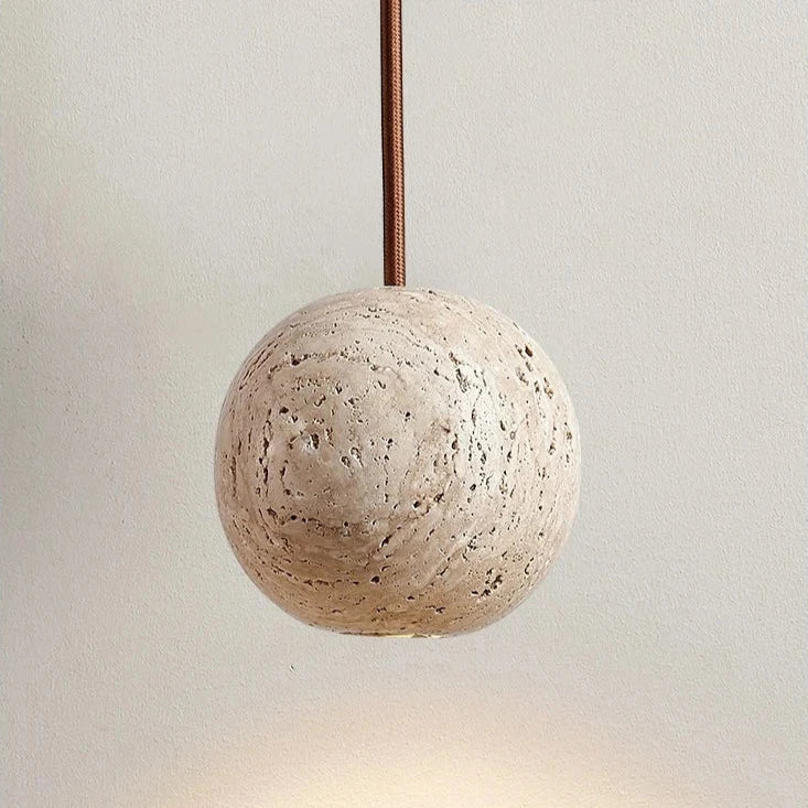 Terra Travertine Pendant Light - fovolighting