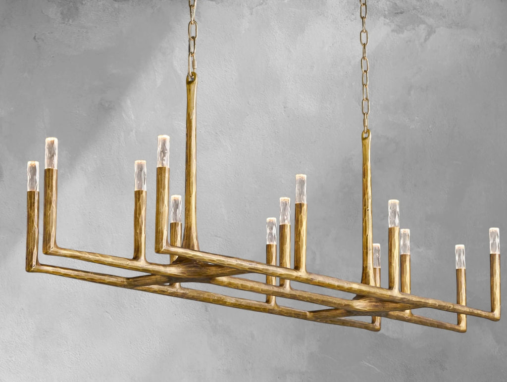 Thadria Linear Chandelier - fovolighting