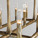 Thadria Linear Chandelier - fovolighting
