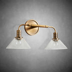 Theron Double Wall Sconce for Bedroom Hallway - fovolighting