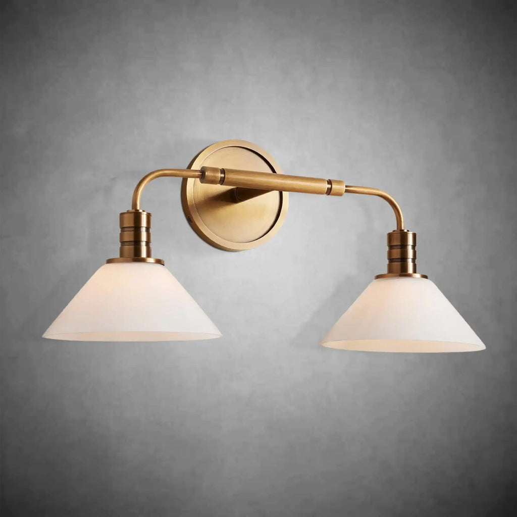 Theron Double Wall Sconce for Bedroom Hallway - fovolighting