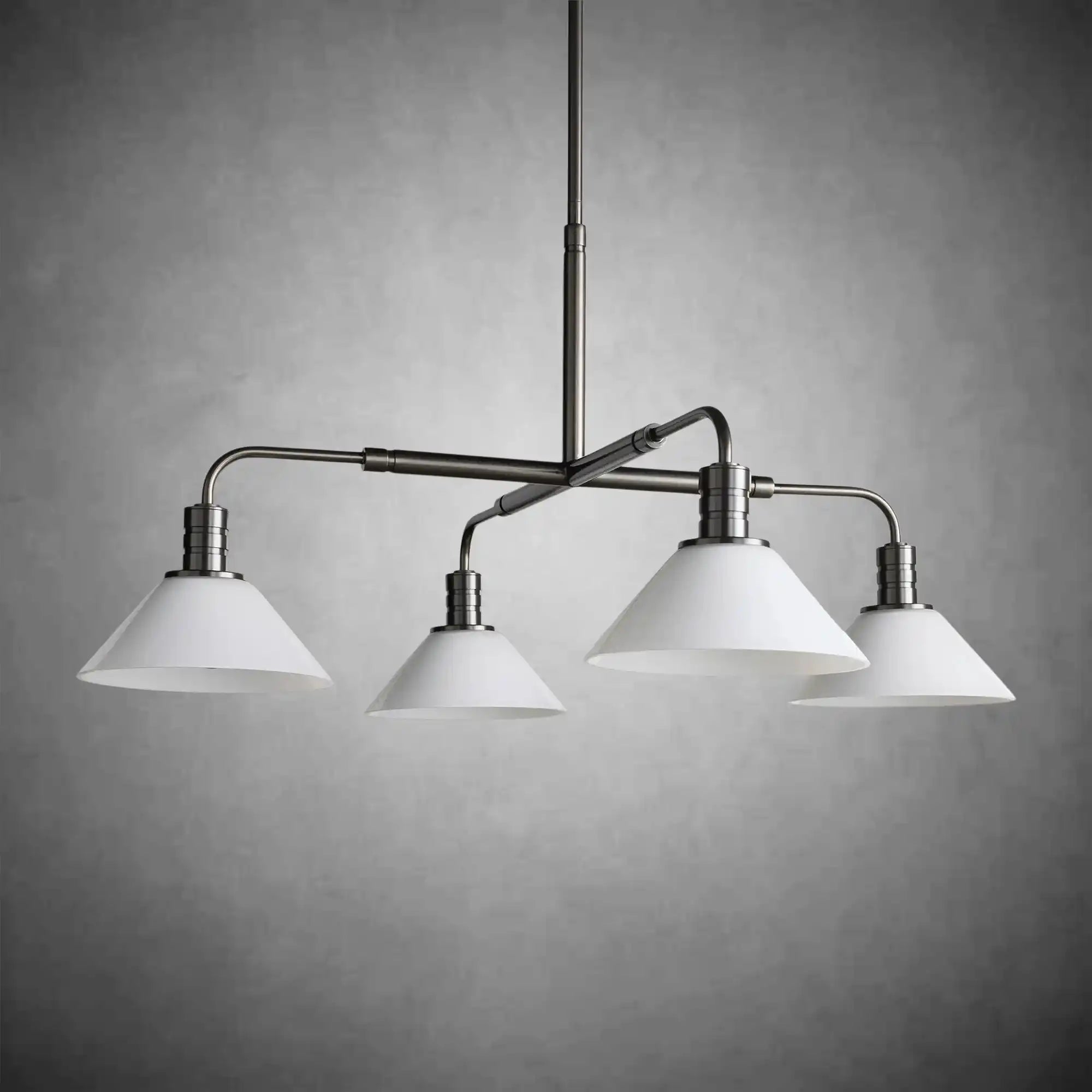 Theron Glass Round Chandelier 30'' 52'' - fovolighting
