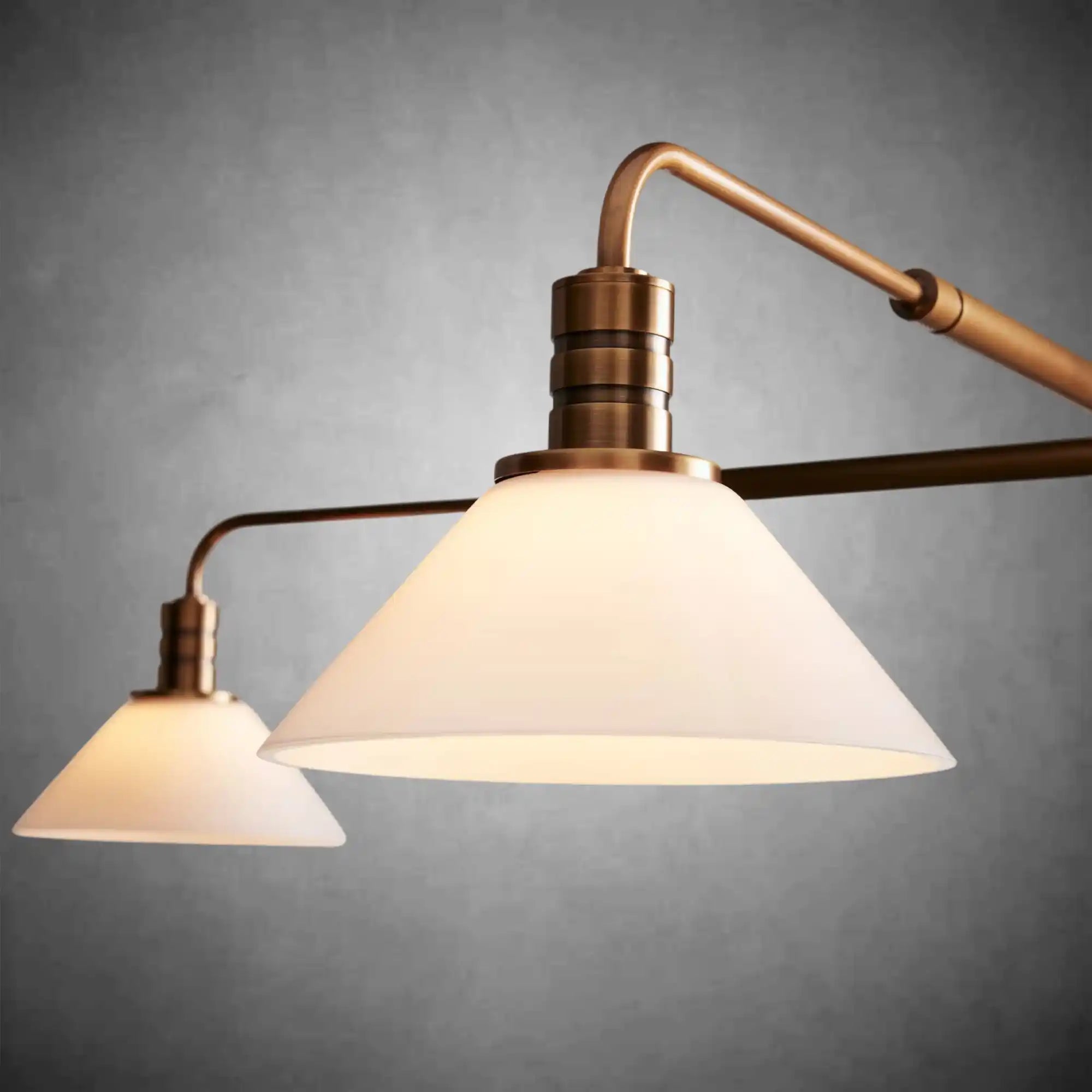 Theron Glass Round Chandelier 30'' 52'' - fovolighting