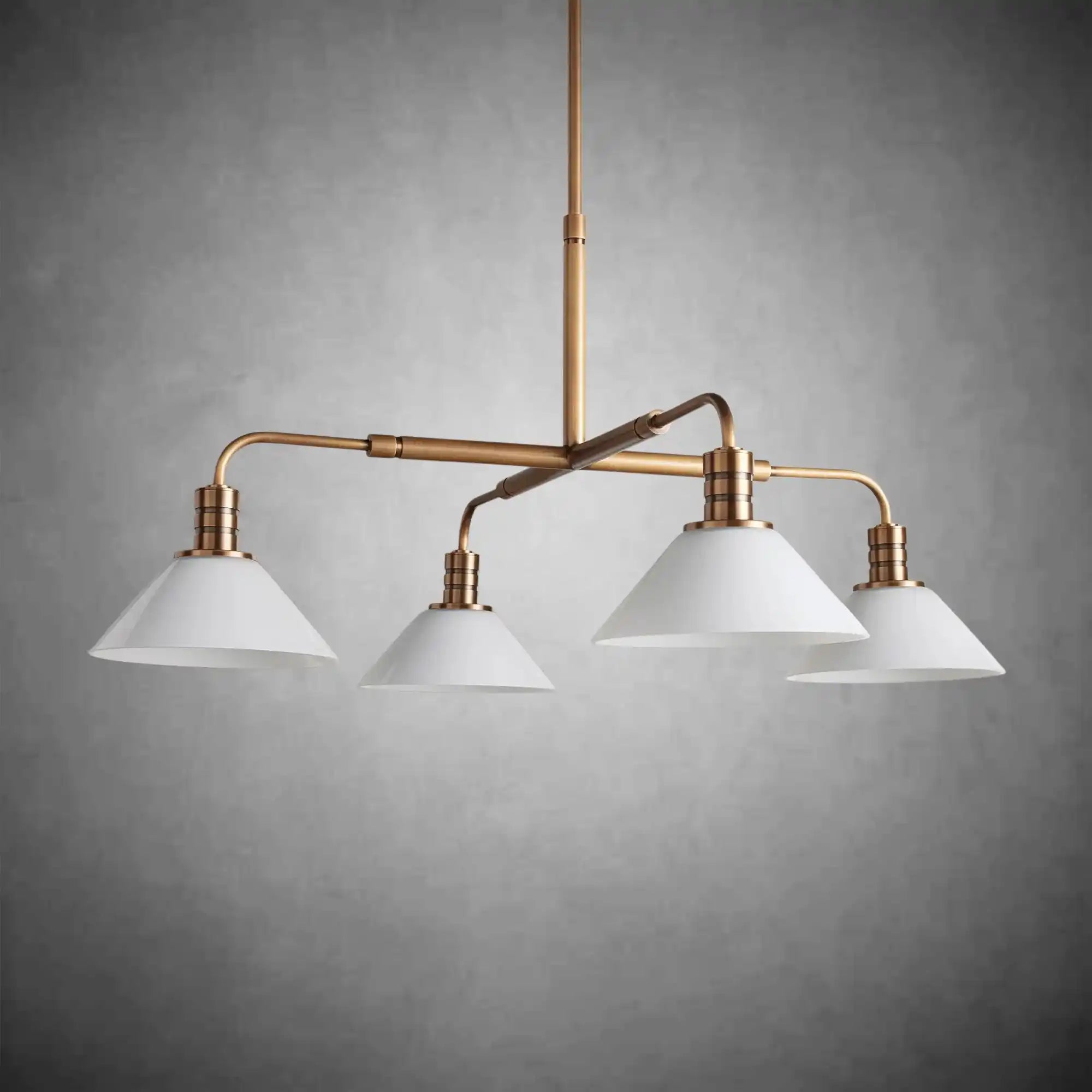Theron Glass Round Chandelier 30'' 52'' - fovolighting