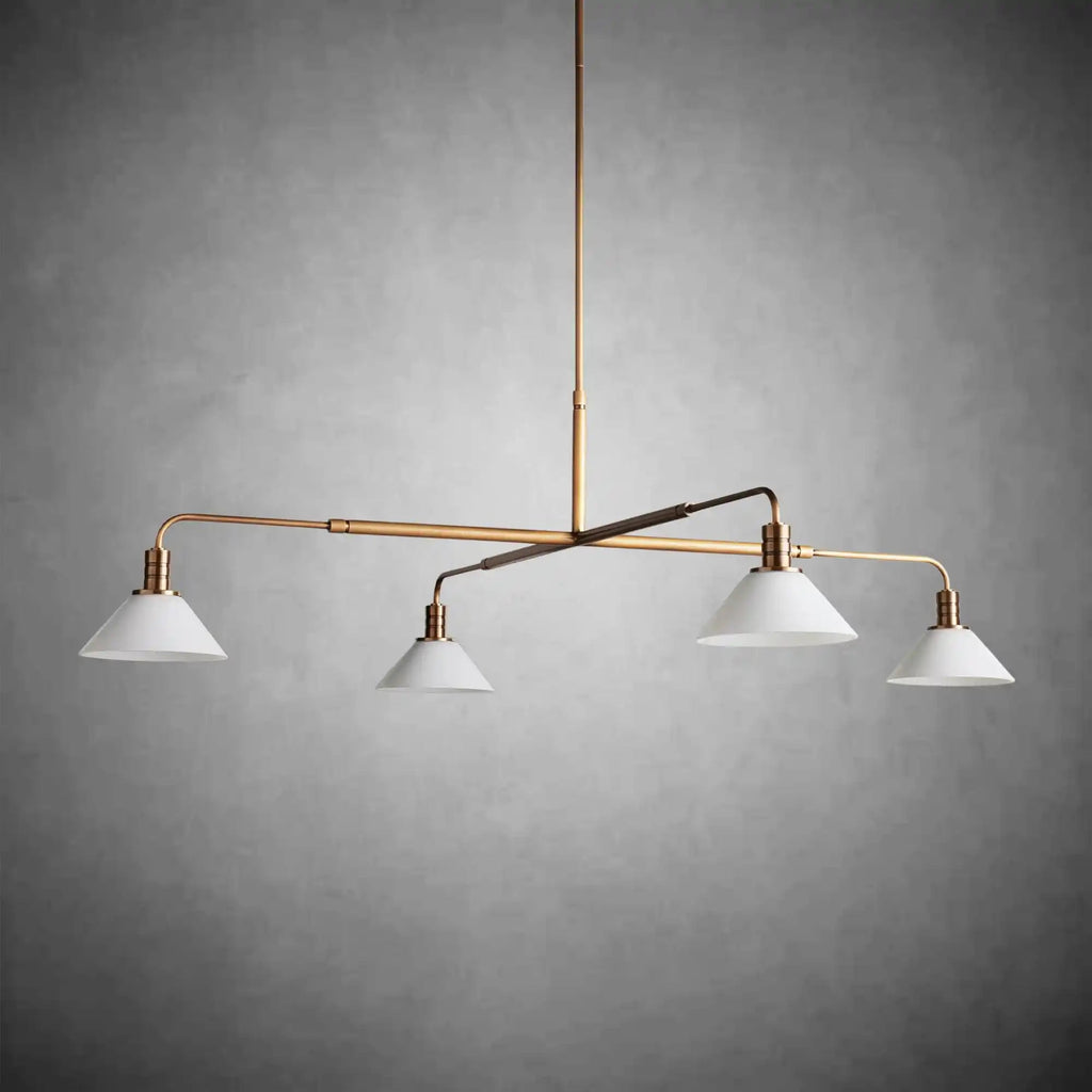 Theron Glass Round Chandelier 30'' 52'' - fovolighting