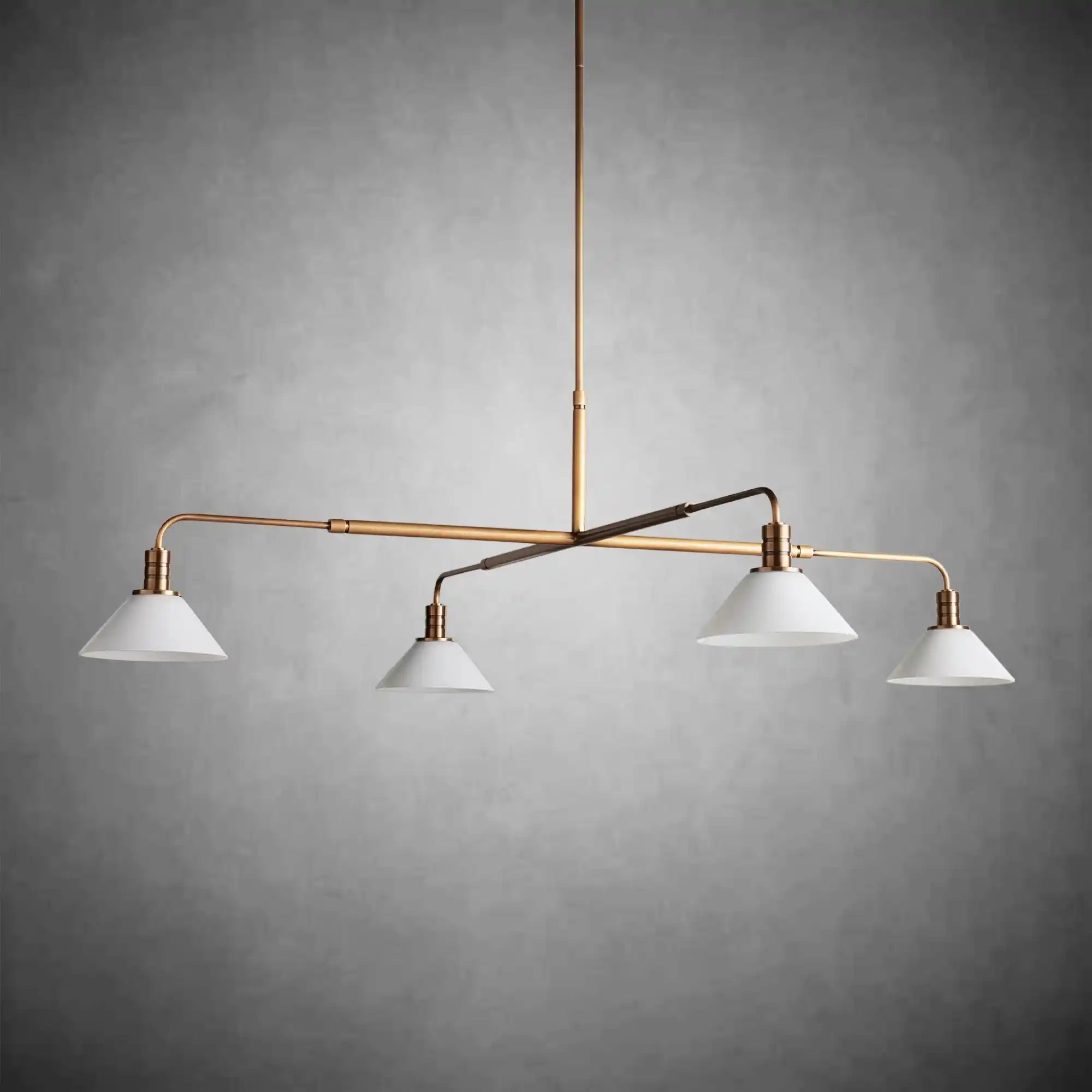 Theron Glass Round Chandelier 30'' 52'' - fovolighting