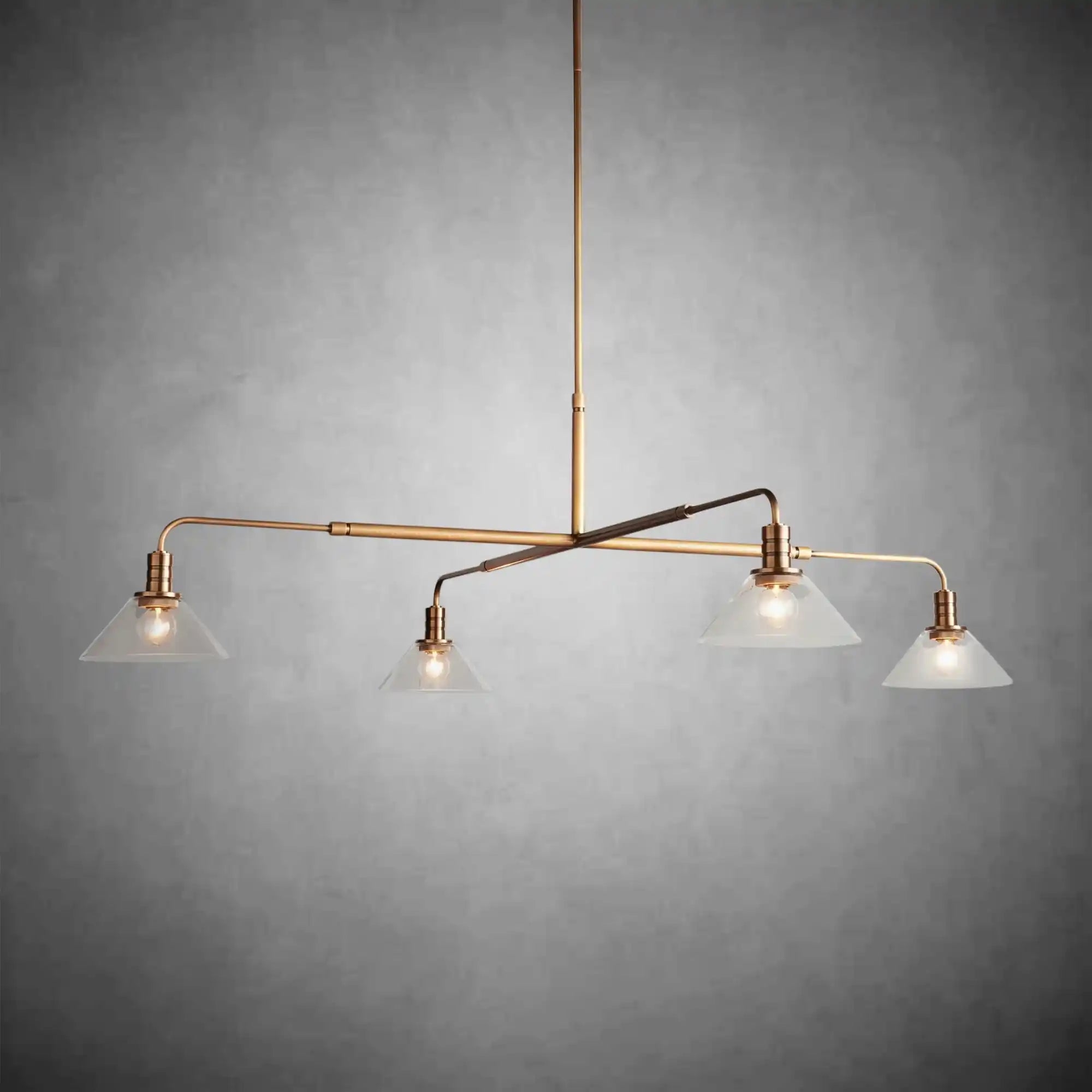 Theron Glass Round Chandelier 30'' 52'' - fovolighting
