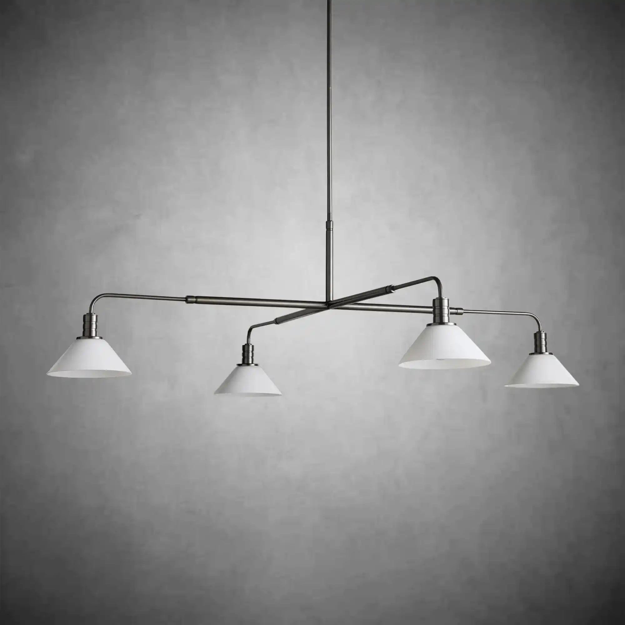 Theron Glass Round Chandelier 30'' 52'' - fovolighting