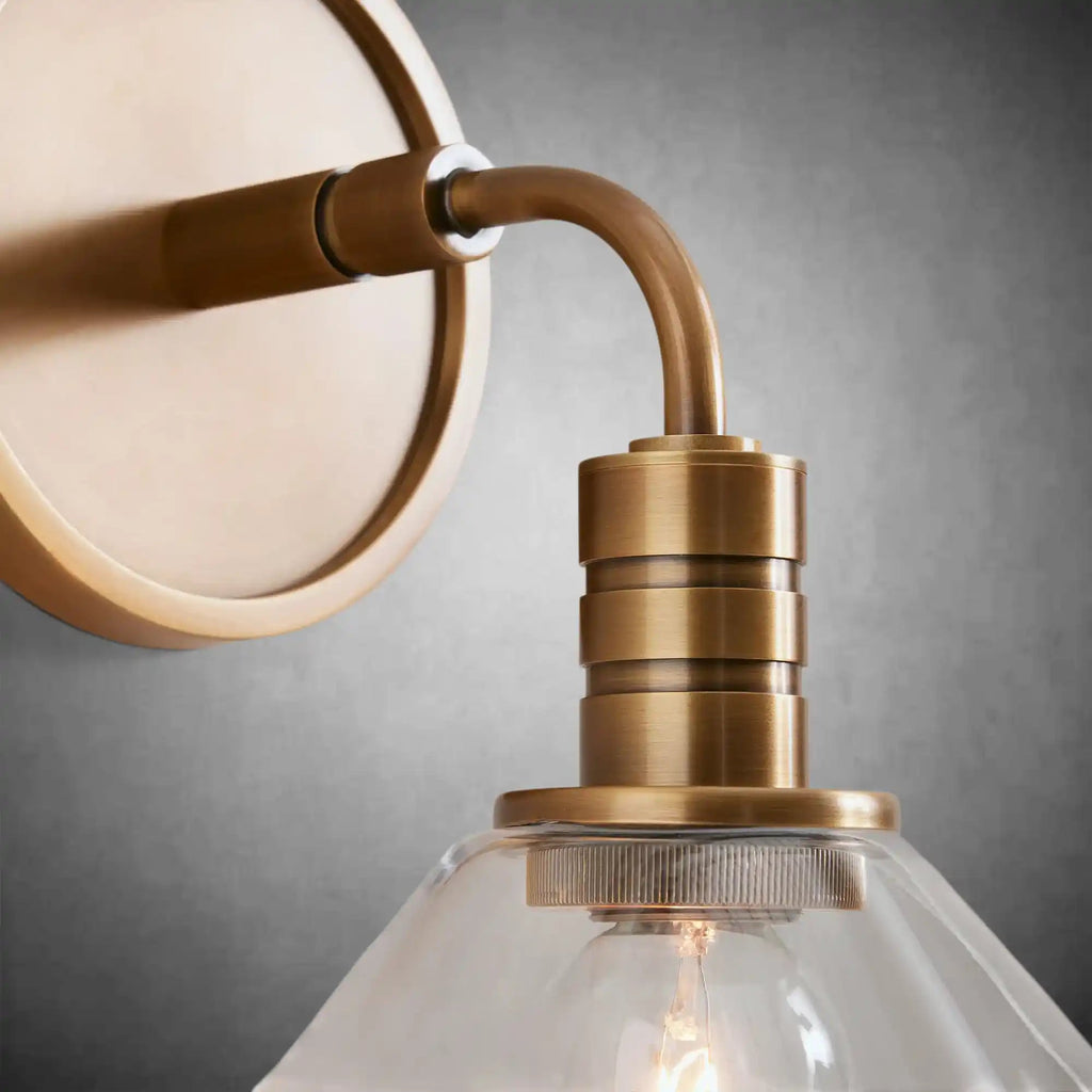 Theron Single Wall Sconce Modern Wall Light - fovolighting