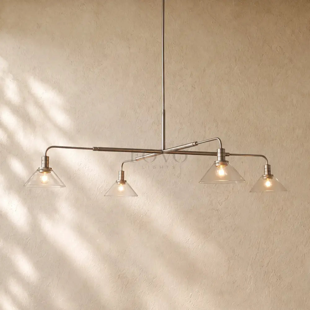 Theronm Glass Round Chandelier
