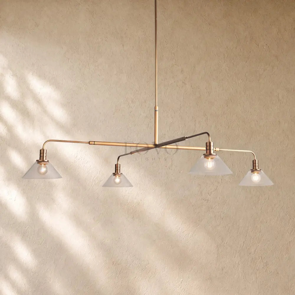 Theronm Glass Round Chandelier