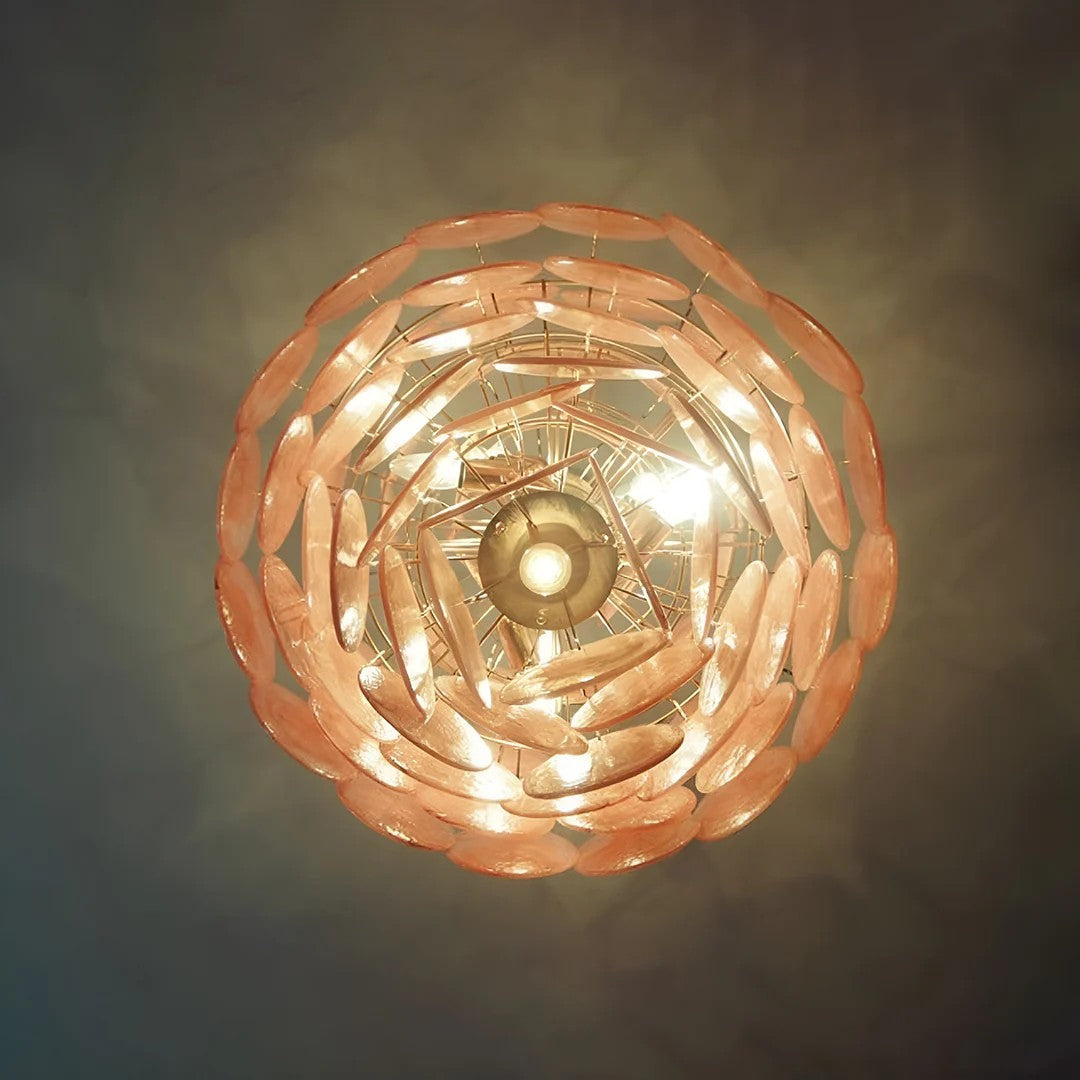 Gallery Vintage Murano Glass Tiered Chandelier