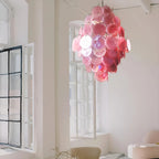 Gallery Vintage Murano Glass Tiered Chandelier