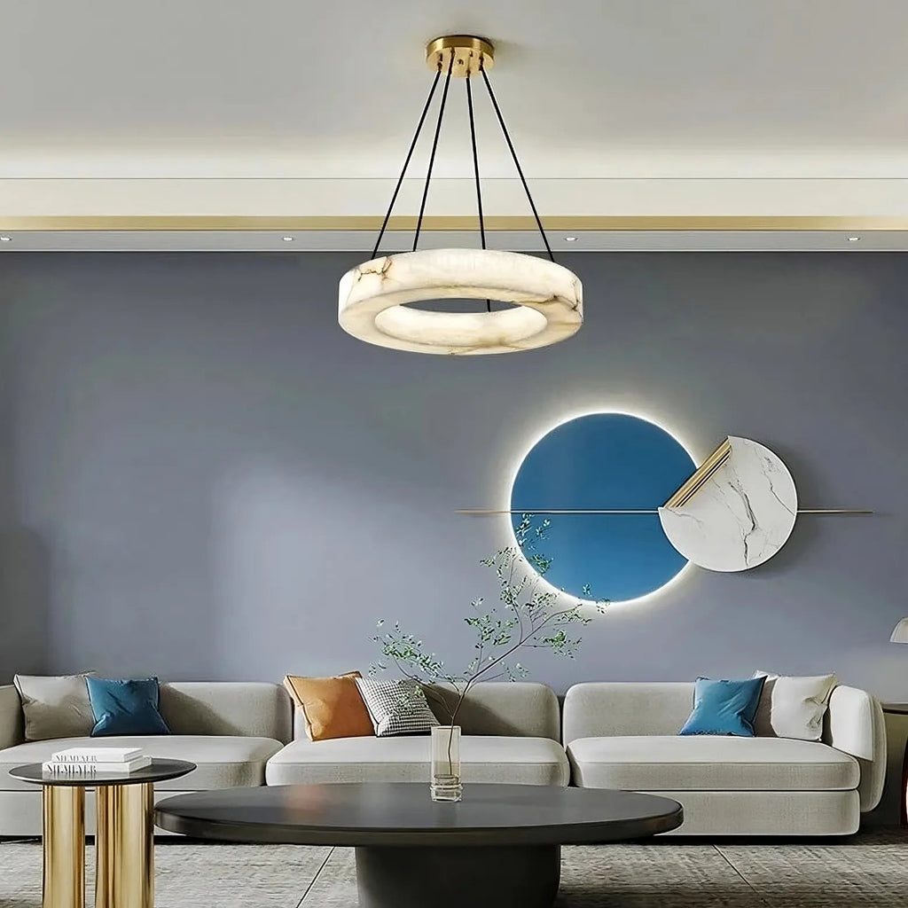 Trenton Marble Chandelier - fovolighting